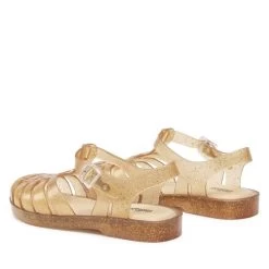 Sandales Melissa Possession Shiny Ad 33520 Beige Glitter AL207 -Pointe De Chaussures sandales melissa possession shiny ad 33520 beige glitter al207 2