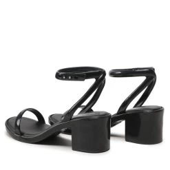 Sandales Melissa Shiny Heel II Ad 33700 Black AG752 -Pointe De Chaussures sandales melissa shiny heel ii ad 33700 black ag752 2