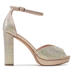 Pointe De Chaussures -Pointe De Chaussures sandales menbur 23342 gold 00000 1