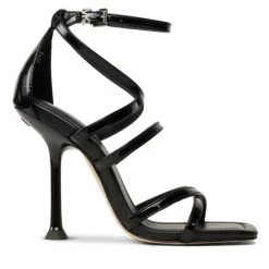 Sandales MICHAEL Michael Kors Imani Strappy 40R3IMHS2A Black -Pointe De Chaussures sandales michael michael kors imani strappy 40r3imhs2a black 1