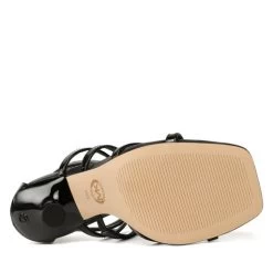 Sandales MICHAEL Michael Kors Imani Strappy 40R3IMHS2A Black -Pointe De Chaussures sandales michael michael kors imani strappy 40r3imhs2a black 3