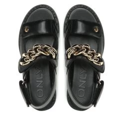 Sandales ONLY Shoes Onlmalu-8 15288053 Black/W. Gold -Pointe De Chaussures sandales only shoes onlmalu 8 15288053 black w gold 4