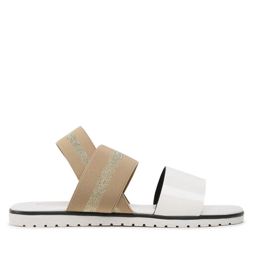 Sandales Pollini SA16051G1GTRL100 Bianco/San-Oro 5 Sandales Pollini SA16051G1GTRL100 Bianco/San-Oro – Image 3