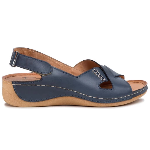 Sandales Pollonus 5-0780-039 Niebieski 4 Sandales Pollonus 5-0780-039 Niebieski – Image 2