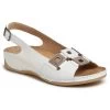 Sandales Pollonus 5-1162-010 Biały/Grid -Pointe De Chaussures sandales pollonus 5 1162 010 bialy grid