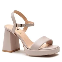 Sandales R.Polański 1510 Beżowy Polina 266 Lico