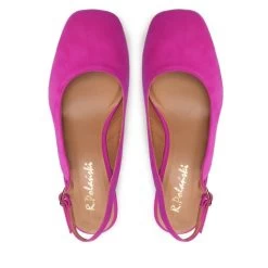 Sandales R.Polański 1636 Fuksja Zamsz -Pointe De Chaussures sandales r polanski 1636 fuksja zamsz 4