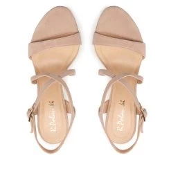 Sandales R.Polański 1659 Beżowy Zamsz -Pointe De Chaussures sandales r polanski 1659 bezowy zamsz 4