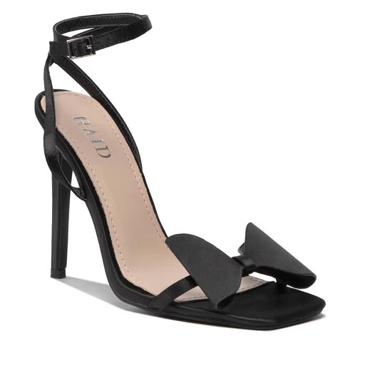 Sandales Raid Devone Black Satin 3 Sandales Raid Devone Black Satin