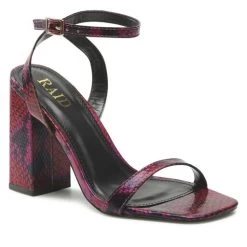 Sandales Raid Sabina Pink Snake Pu