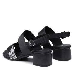 Sandales Remonte R8767-00 Schwarz Kombi -Pointe De Chaussures sandales remonte r8767 00 schwarz kombi 2