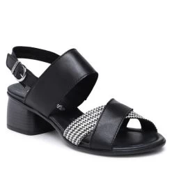 Sandales Remonte R8767-00 Schwarz Kombi