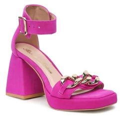 Sandales Roberto 3207 Fuksja Zamsz