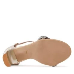 Sandales Roberto 3238/OB. Perłowe Złote Lico -Pointe De Chaussures sandales roberto 3238 ob perlowe zlote lico 3