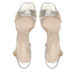 Sandales Sagan 4907 Złote Lico/Srebrny 252 -Pointe De Chaussures sandales sagan 4907 zlote lico srebrny 252 4
