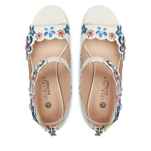 Sandales Sca'viola S-151 White 7 Sandales Sca'viola S-151 White – Image 5