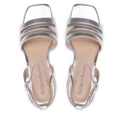 Sandales Sergio Bardi WYL3013-10Z-SB Silver -Pointe De Chaussures sandales sergio bardi wyl3013 10z sb silver 4