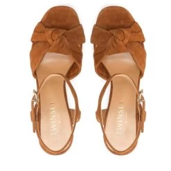 Sandales TWINSET 231TCP142 Tabacco 10523 -Pointe De Chaussures sandales twinset 231tcp142 tabacco 10523 4