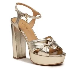 Sandales TWINSET 231TCP144 Oro Laminato 04156